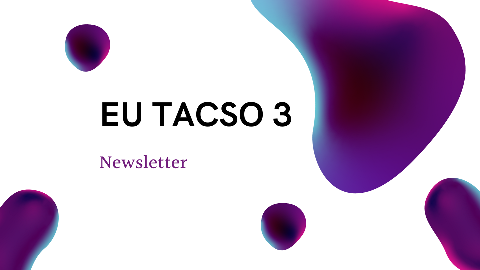 EU TACSO 3 Announces the Launch of its First Newsletter Issue